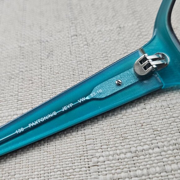 Kate Spade Women Eyeglasses PAXTON Frames Blue Tortoise Square Glasses Only - Picture 11 of 15